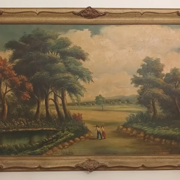 Restoration of n Antique Painting